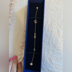 Swarovski rose gold bracelet